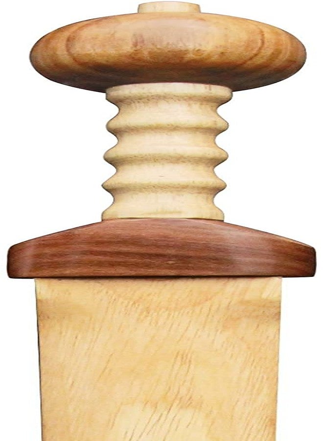 11D Wooden Roman Gladius Sword, 9.5 cm x 5.5 cm x 71 cm (Multi-Color) 27inch - Image 2